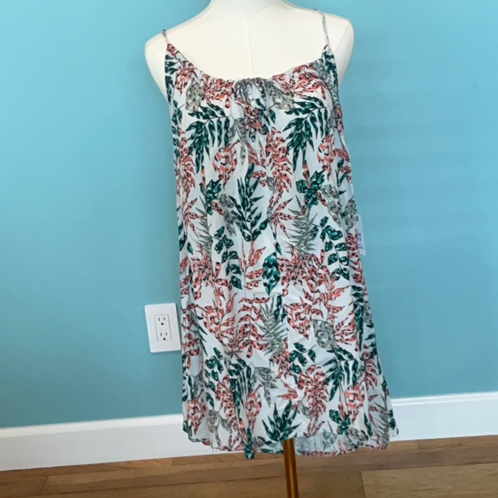 Floral Print Sleeveless Dress